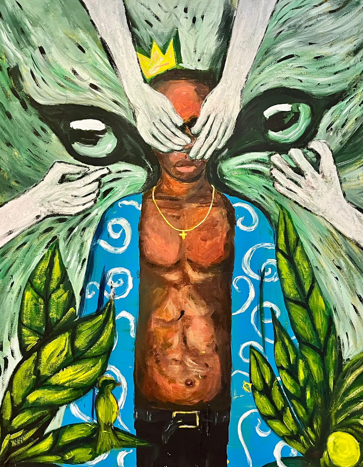 Usman’s Dilemma (Original painting)